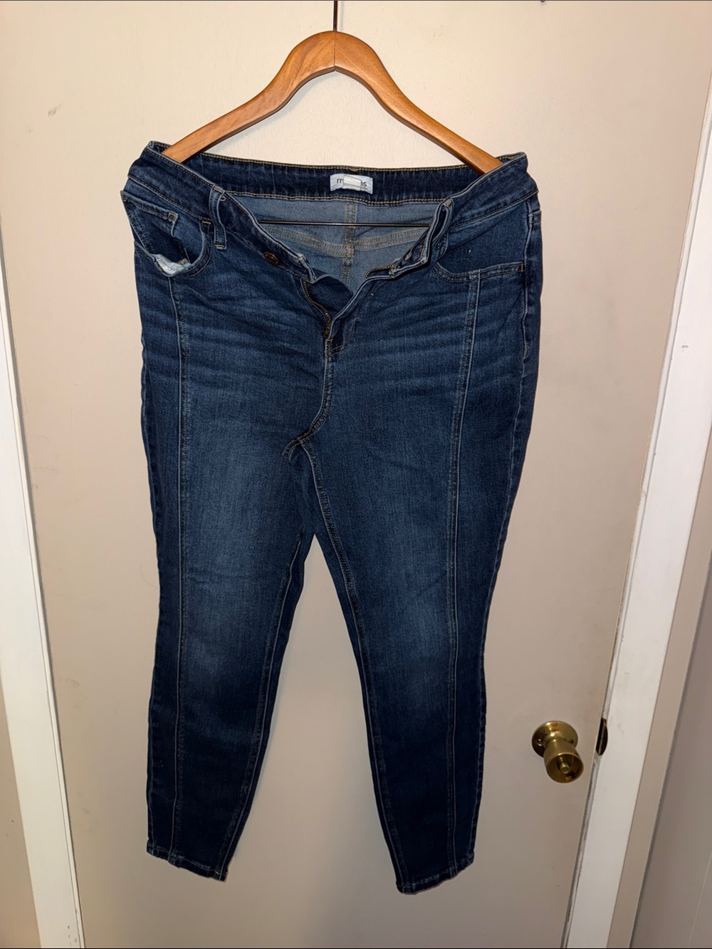 Maurices Dark Indigo Slim Stretch Jeggings